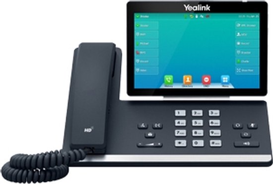 Yealink téléphone fixe Noir 10 lignes LCD Wifi (SIP-T54W)
