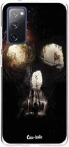 Casetastic Samsung Galaxy S20 FE 4G/5G Hoesje - Softcover Hoesje met Design - Cave Skull Print