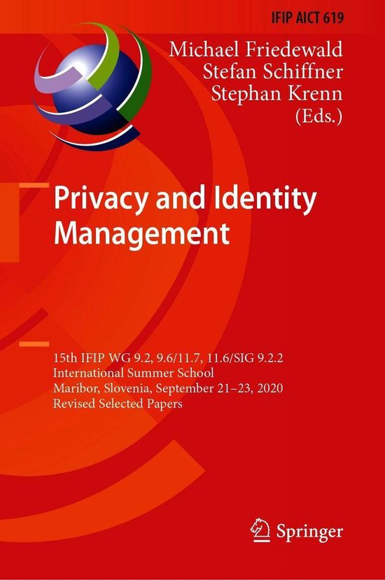 Springer Nature Proceedings Computer Science - Privacy and I ... - cover