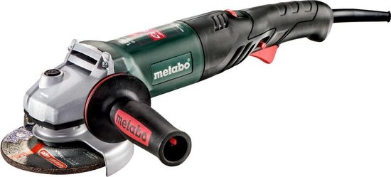 Metabo Haakse Slijper WEQ 1400-125 Set incl. 2 diamant-doorslijpschijven in kunststof koffer