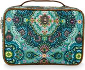 Pip Studio Toilettas Beauty Case Square Large Moon Delight Blue