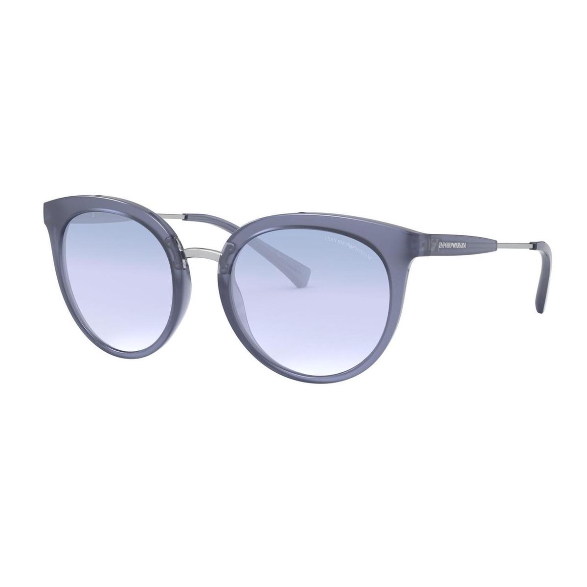 Emporio Armani Modern Opal Blue Jeans Milky Zonnebril - Blauw