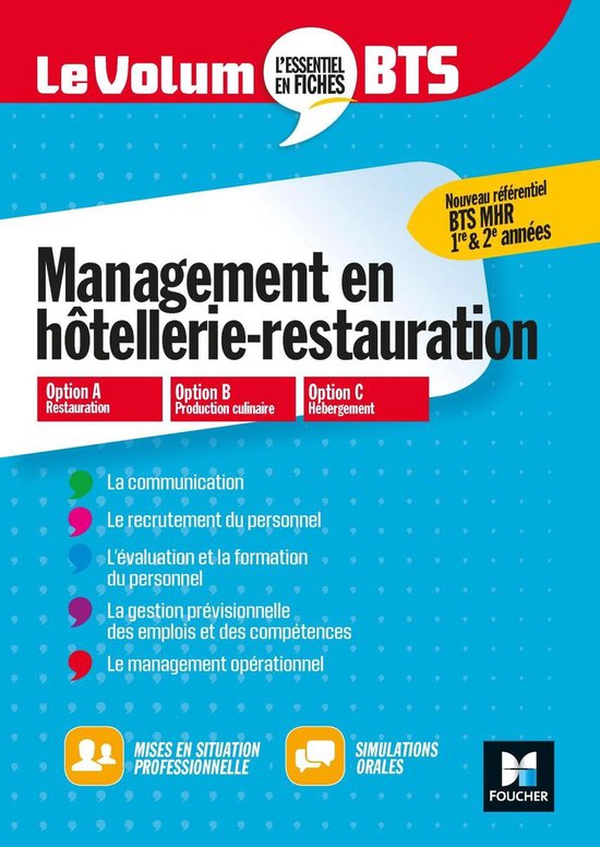 Le Volum' BTS - MHR - Management de l'hôtellerie-restaurati ... - cover