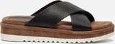 Lazamani Slippers zwart - Maat 38