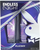 Playboy Giftset Deo 150ml+Deo Pumpspray 75ml Women Endless night