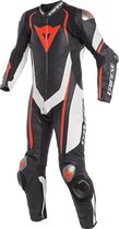 Dainese Kyalami 1PC Perf. Suit Black White Fluo Red 54