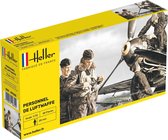 1:72 Heller 49655 Deutsche Luftwaffe Personal Plastic Modelbouwpakket