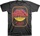 Led Zeppelin - 1971 Wembley Heren T-shirt - M - Zwart