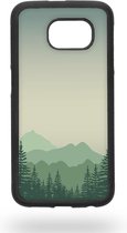 Forest in the mountains Telefoonhoesje - Samsung Galaxy S6
