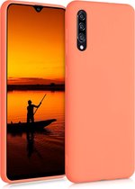 kwmobile telefoonhoesje voor Samsung Galaxy A30s - Hoesje voor smartphone - Back cover in Sunrise Orange
