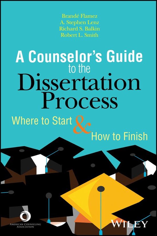 A Counselor's Guide to the Dissertation Process - cover