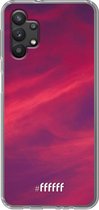 6F hoesje - geschikt voor Samsung Galaxy A32 5G -  Transparant TPU Case - Red Skyline #ffffff