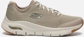 Skechers Arch Fit sneakers taupe - Maat 48