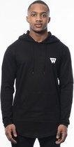 Wolftech Gymwear Fitted Hoodie Heren Met Capuchon - Zwart - XL - Sportkleding heren