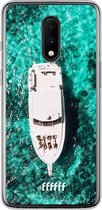 OnePlus 7 Hoesje Transparant TPU Case - Yacht Life #ffffff