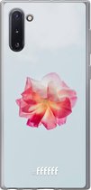 Samsung Galaxy Note 10 Hoesje Transparant TPU Case - Rouge Floweret #ffffff