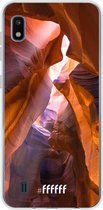 Samsung Galaxy A10 Hoesje Transparant TPU Case - Sunray Canyon #ffffff