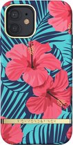 Richmond & Finch Red Hibiscus rode bloemen hoesje voor iPhone 12 en iPhone 12 Pro - kleurrijk