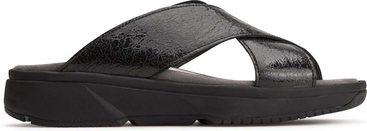 Xsensible Stretchwalker Vrouwen Slippers 30506.5 lak Wit Maat 40 bol