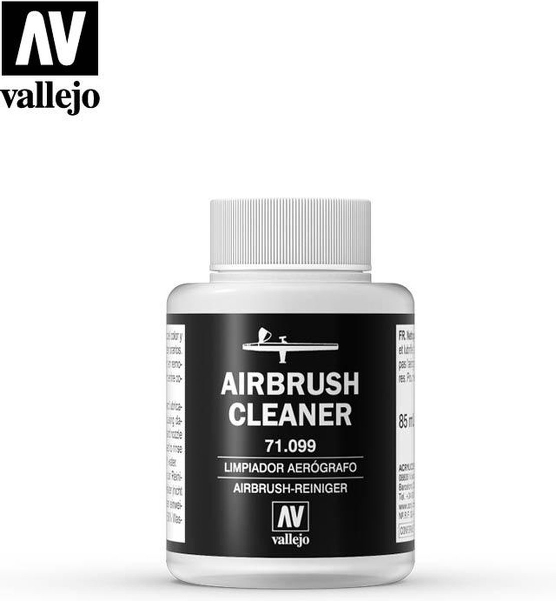 Vallejo 71099 Airbrush Cleaner (85 ml) Cleaner - Vallejo