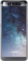 Samsung Galaxy A80 Hoesje Transparant TPU Case - Milky Way #ffffff