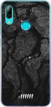 Honor 10 Lite Hoesje Transparant TPU Case - Dark Rock Formation #ffffff