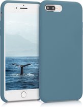 kwmobile telefoonhoesje geschikt voor Apple iPhone 7 Plus / iPhone 8 Plus - Hoesje met siliconen coating - Smartphone case in antieksteen