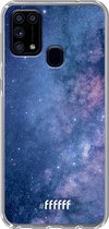 Samsung Galaxy M31 Hoesje Transparant TPU Case - Perfect Stars #ffffff
