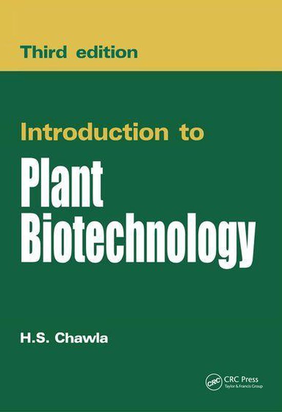 Introduction to Plant Biotechnology (3/e) - cover