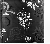 ZEP - Album photo Ombrie noir avec feuilles de protection glassine 30 feuilles / 60 pages blanc format 30x30 - EBB30BK
