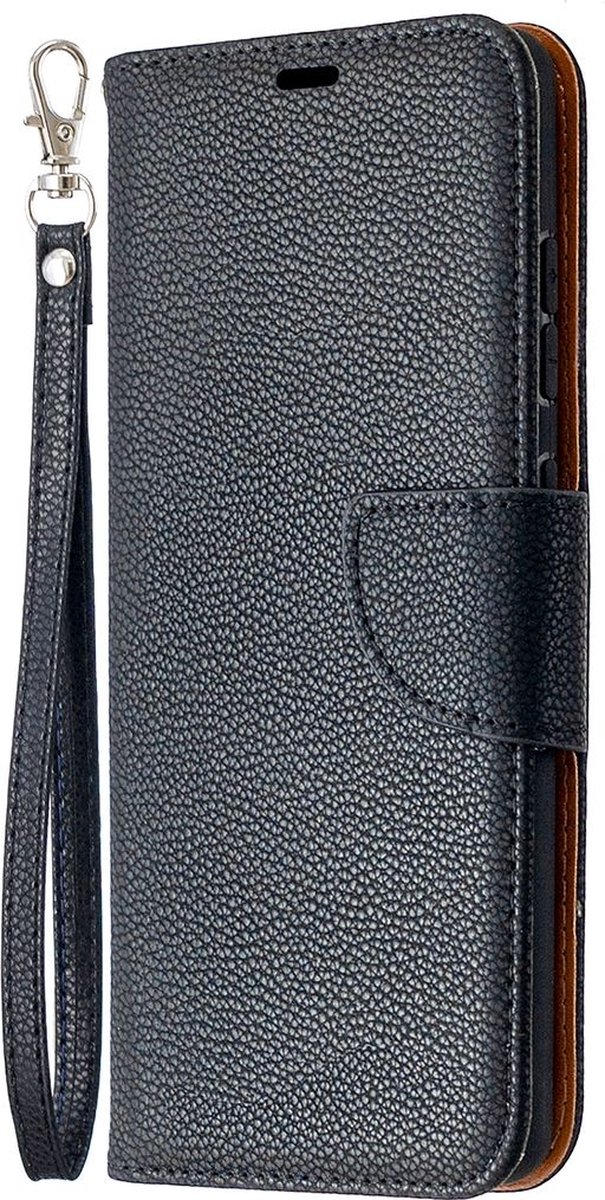 Mobigear Telefoonhoesje geschikt voor Samsung Galaxy S20 FE Hoesje | Mobigear Excellent Bookcase Portemonnee | Pasjeshouder voor 2 Pasjes | Telefoonhoesje voor Pinpas / OV Kaart / Rijbewijs - Zwart