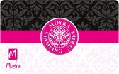 Moyra Scraper voor stampingNr 10 Black Pink Design