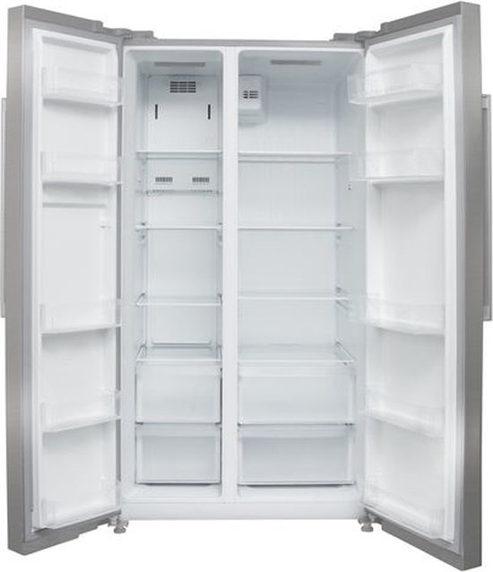Koelkast: Inventum SKV1780R - Amerikaanse koelkast - RVS, van het merk Inventum
