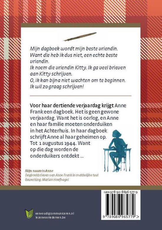 Mijn naam is Anne, Anne Frank 9789086965779 Boeken bol