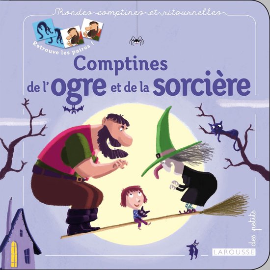 Comptines de l'ogre et de la sorcière - cover