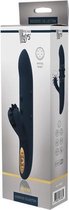 Athena Rabbit Vibrator met Kralen - Blauw - Sextoys - Vibrators - Vibo's - Vibrator Tarzan