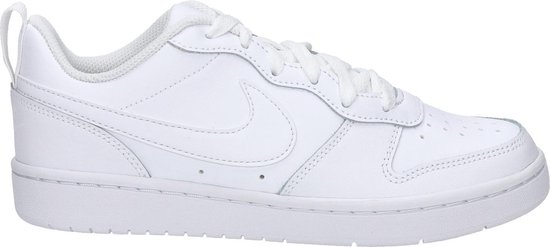 Nike - Court Borough Low (GS) - White Sneakers-36