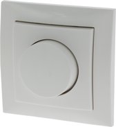 Qlink dimmer – inbouw – universeel – LED 6–50W – gloeilamp 6–150W – met raam Q-Link S1 – polarwit