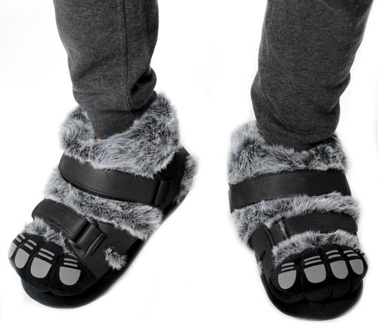 Deense Pluche Pantoffels - Geel - Danish Fabric Slippers