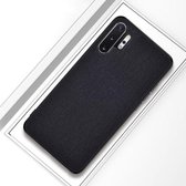 Voor Galaxy Note 10 Pro / Note 10+ schokbestendige stoffen textuur PC + TPU beschermhoes (zwart)