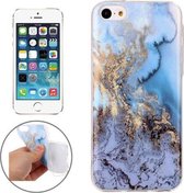 Marmeren patroon zachte TPU beschermhoes voor iPhone 5C
