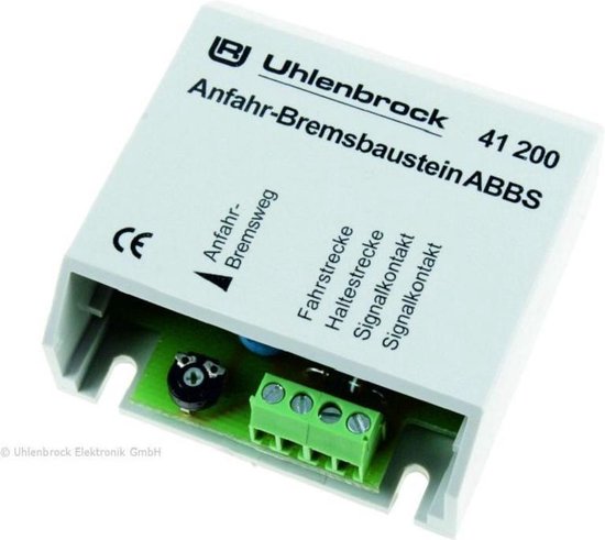 Uhlenbrock - Abbs Optrek- Afrembouwst. N - H0 (Uh41200) - modelbouwsets, hobbybouwspeelgoed voor kinderen, modelverf en accessoires