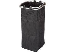 Casibel – Wasmand – Slim – 70 liter – Linnenmand - Zwart