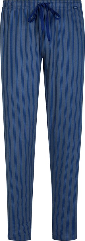 Mey pyjamabroek lang - Cranbourne - blauw gestreept - Maat: M