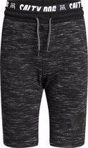WE Fashion Jongens gemêleerd joggingshort met opdruk