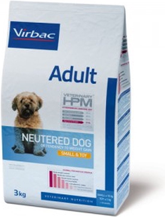 VIRBAC HPM Hundefutter Senior Small & Toy – Für Kastrierte Hunde, 1,5 Kg