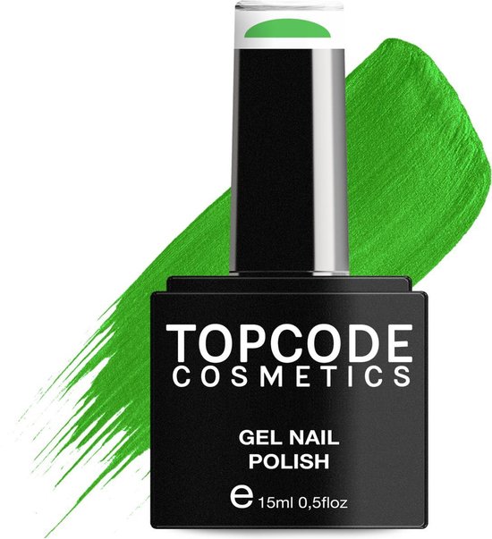 Groene Gellak van TOPCODE Cosmetics - Sea Green - MCGR12 - 15 ml - Gel nagellak Groen gellac