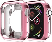 By Qubix - Apple watch 38mm siliconen case - Roze