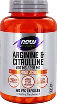 Arginine & Citrulline 120v-caps