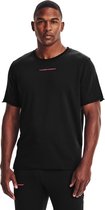 Under Armour Rival Terry AMP SS CREW-BLK - Maat LG